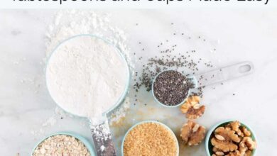 10 Tablespoons to Cups