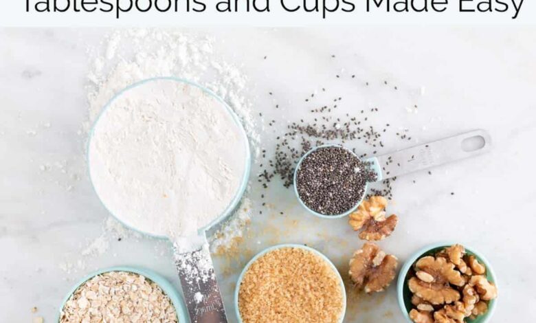 10 Tablespoons to Cups