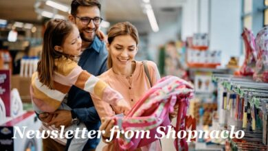 Newsletter from Shopnaclo