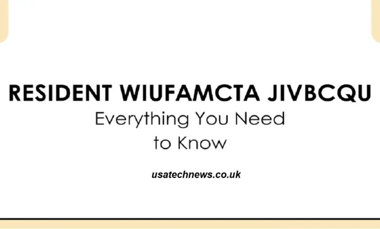 Resident Wiufamcta Jivbcqu