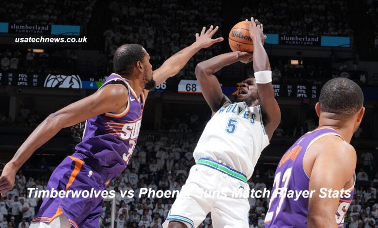 Timberwolves vs Phoenix Suns Match Player Stats